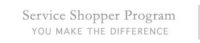 Service Shopper Program